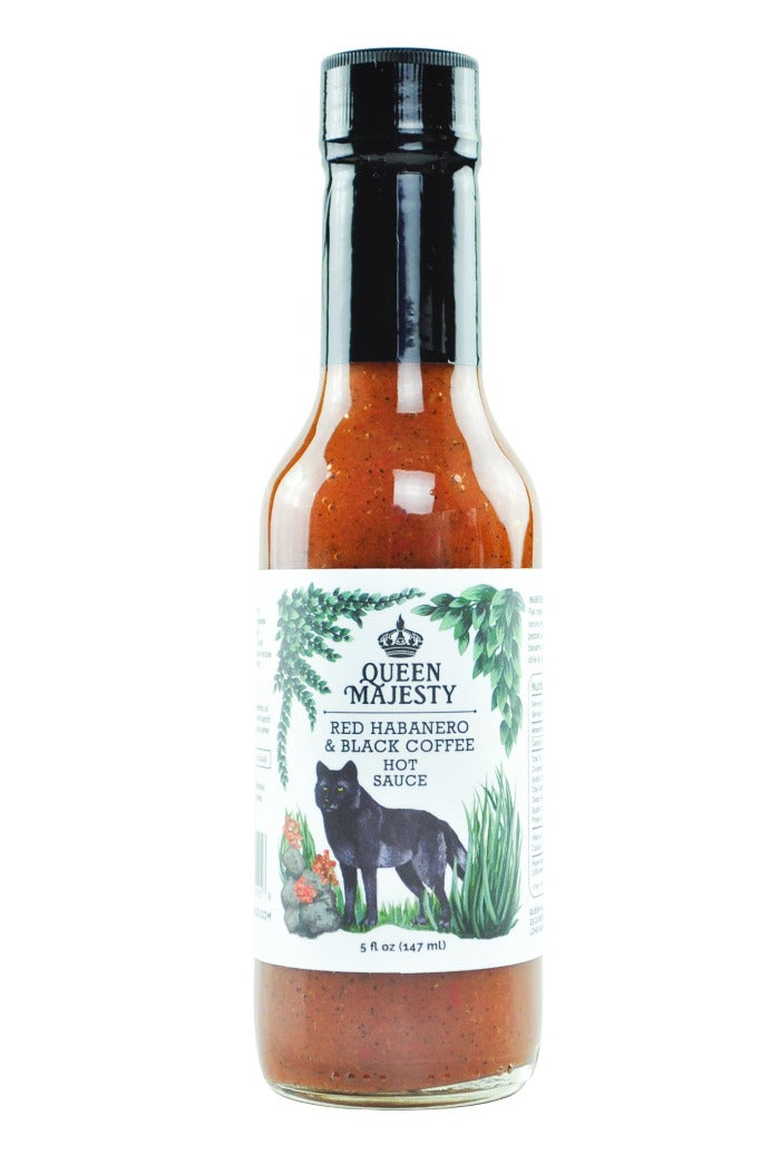 Red Habanero & Black Coffee Hot Sauce | Queen Majesty Y0