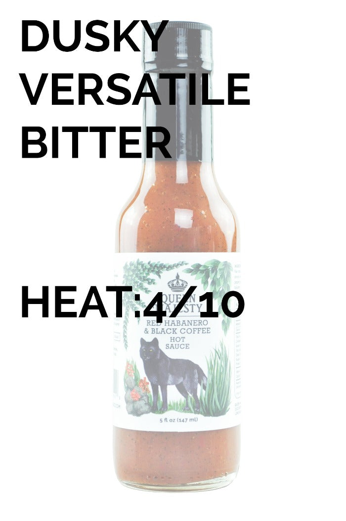 Red Habanero & Black Coffee Hot Sauce | Queen Majesty Y0
