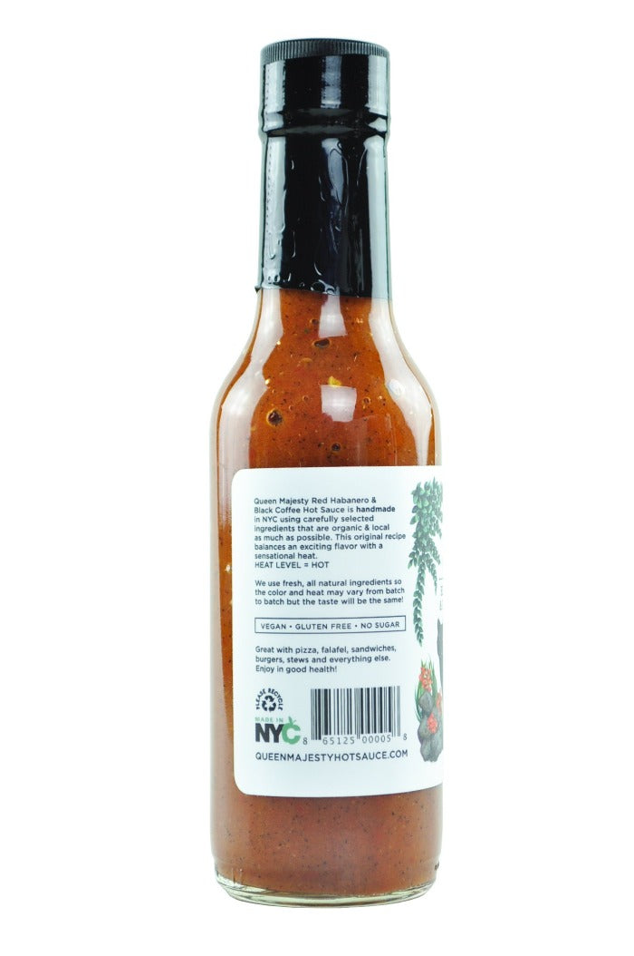 Red Habanero & Black Coffee Hot Sauce | Queen Majesty Y0