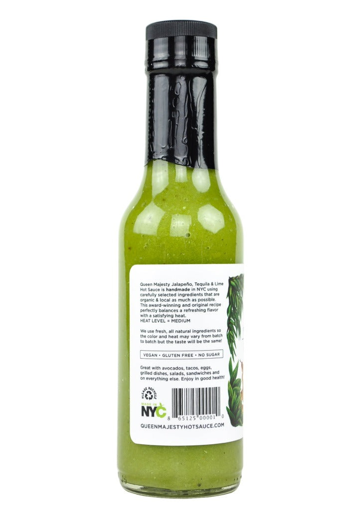Jalapeno Tequila Lime Hot Sauce | Queen Majesty H1