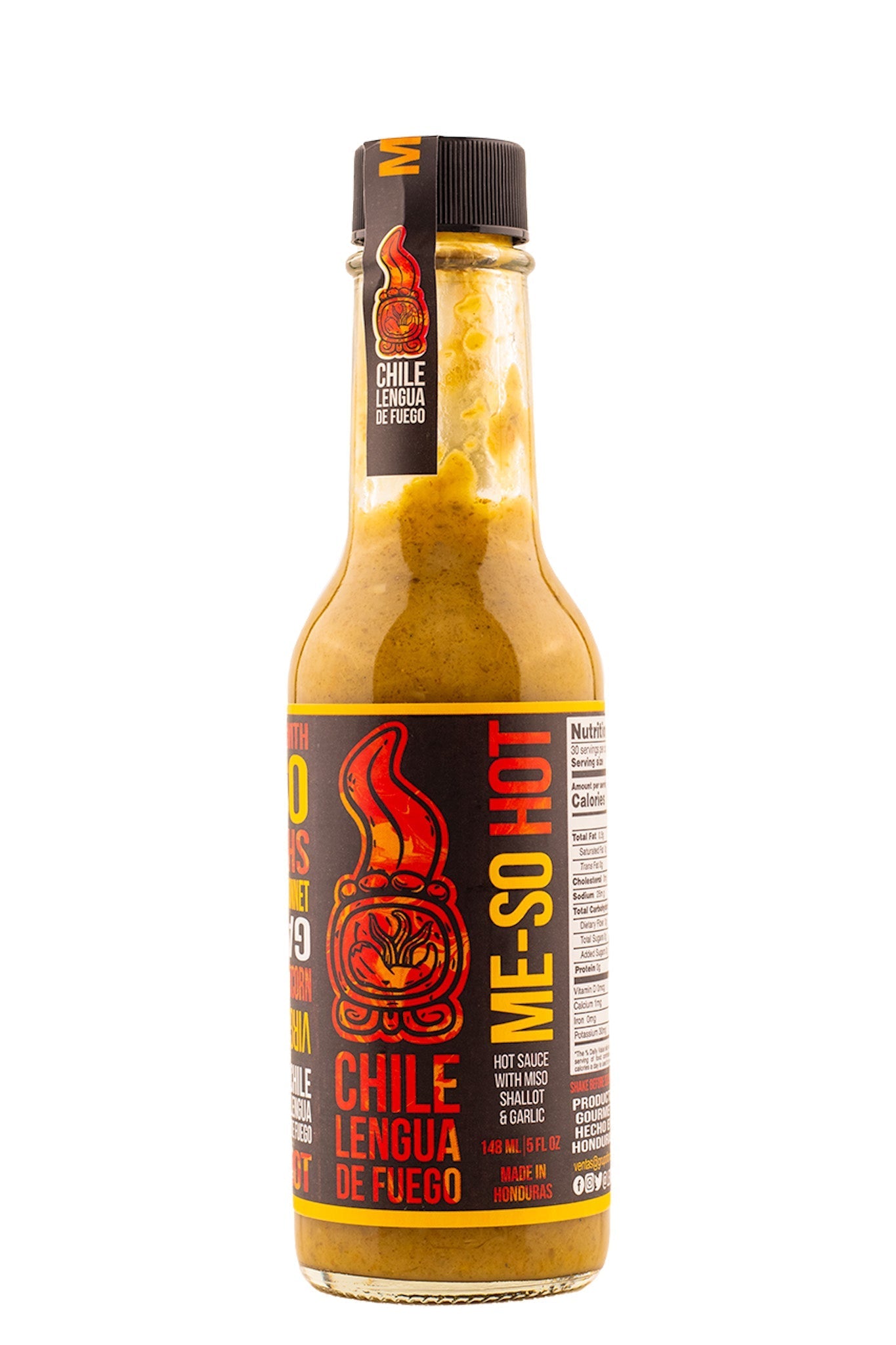 Me-So Hot Miso Shallot | Chile Lengua de Fuego D9