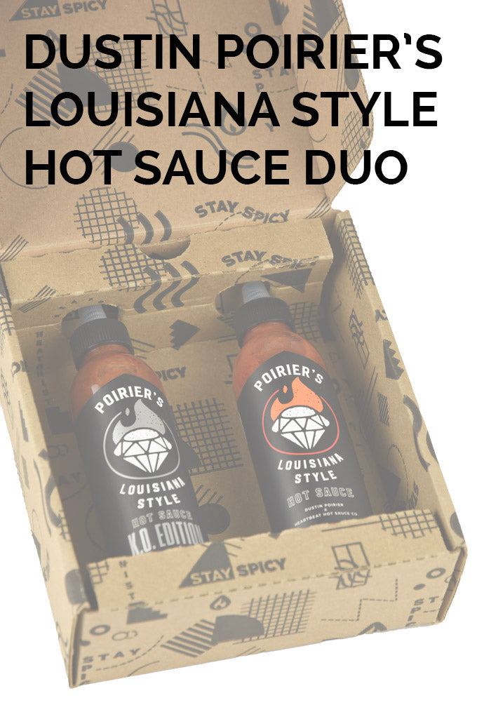 Dustin Poirier Hot Sauce Duo Pack C4