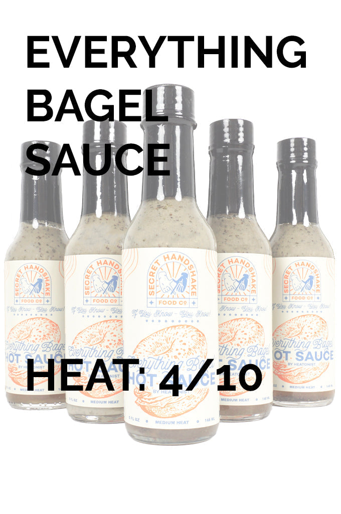 Everything Bagel Hot Sauce | Secret Handshake Food Co H4