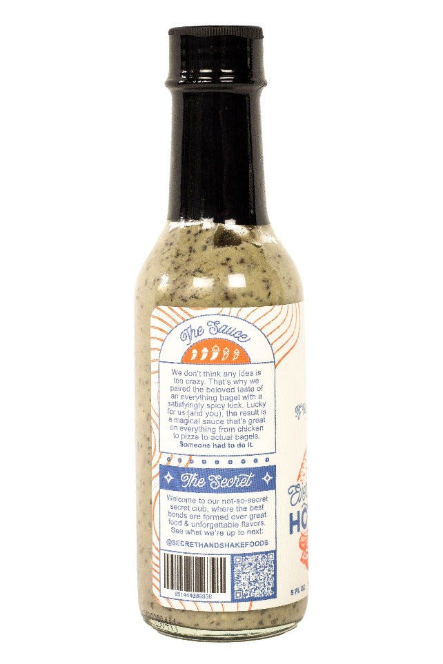 Everything Bagel Hot Sauce | Secret Handshake Food Co H4