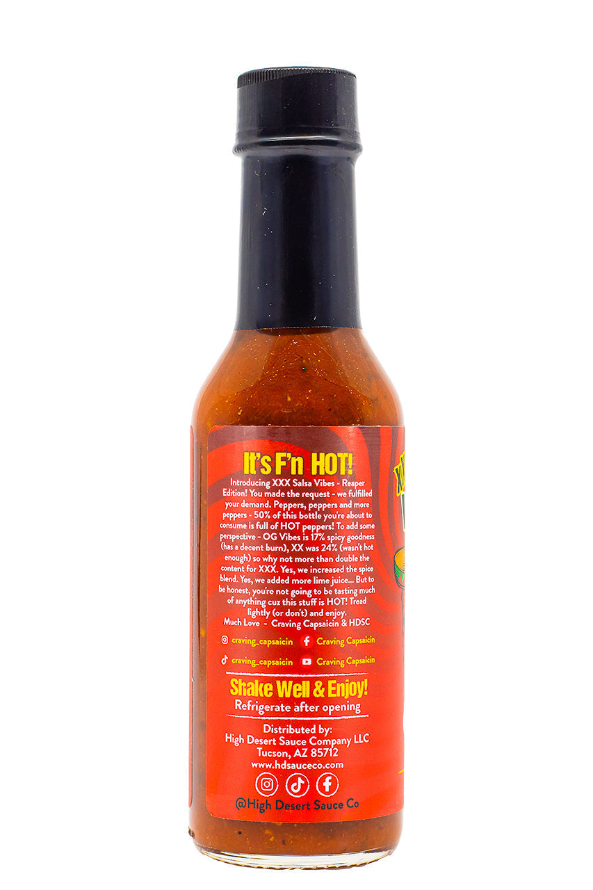 XXX Salsa Vibes | High Desert Sauce Co. I5