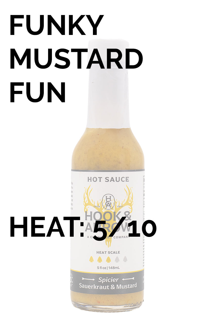 Spicier Sauerkraut & Mustard | Hook & Arrow B4