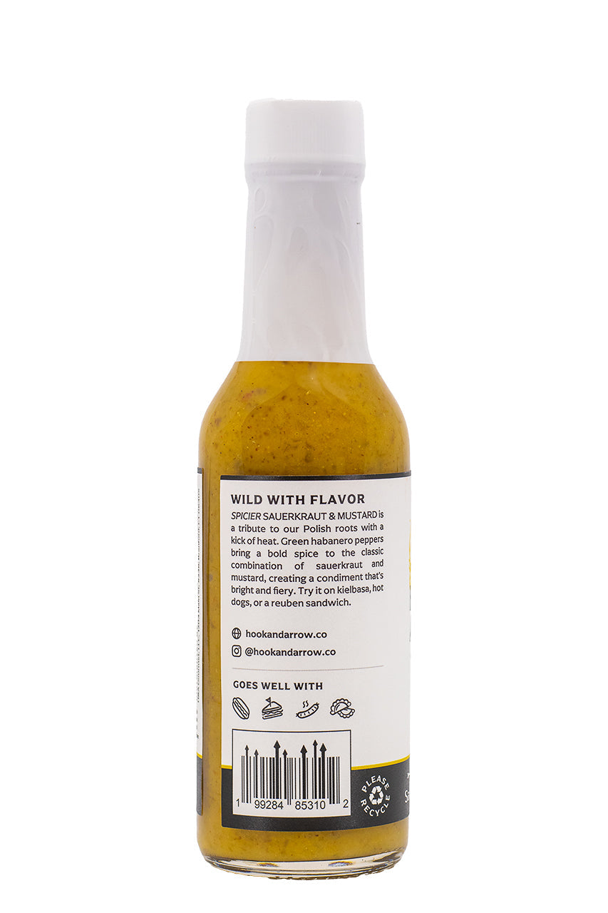 Spicier Sauerkraut & Mustard | Hook & Arrow B4