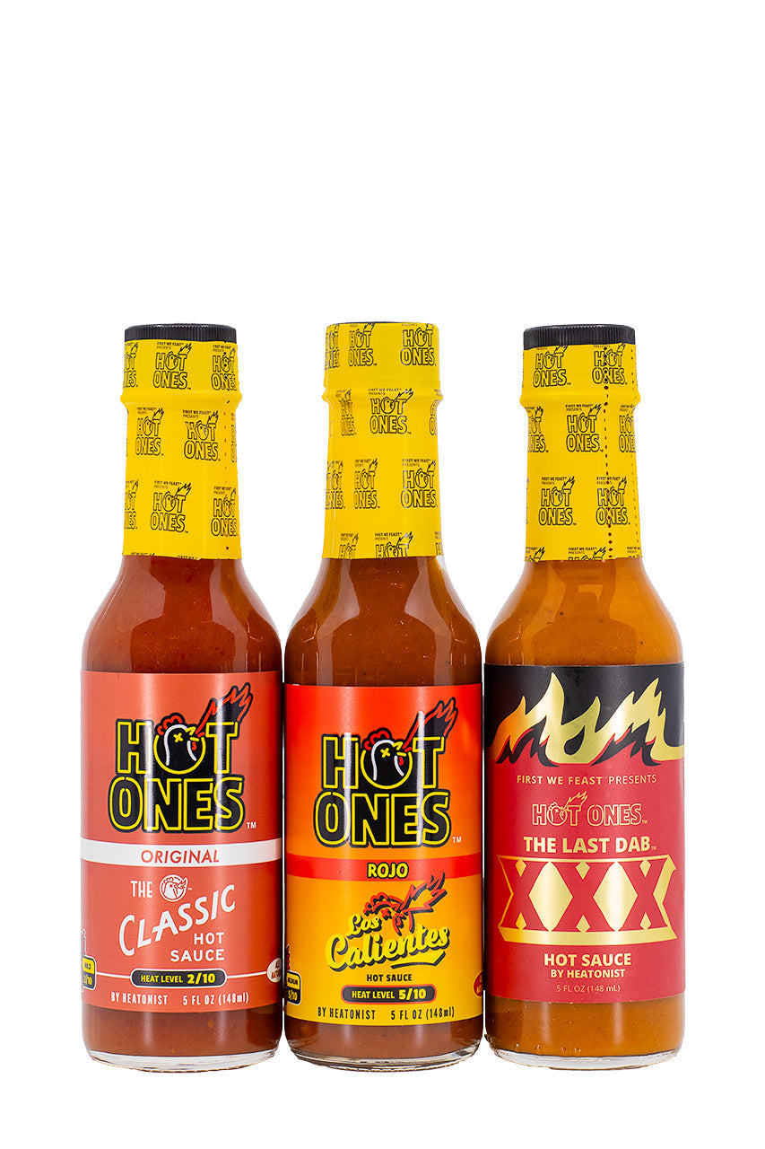 All Star Hot Sauce Trio Pack | Hot Ones Hot Sauce M9