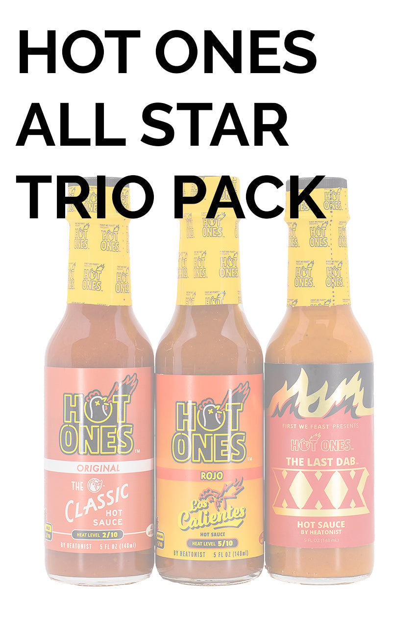 All Star Hot Sauce Trio Pack | Hot Ones Hot Sauce M9