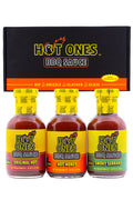 Hot Ones BBQ Trio Pack (Original / Hot Honey / Smoked Serrano) F2
