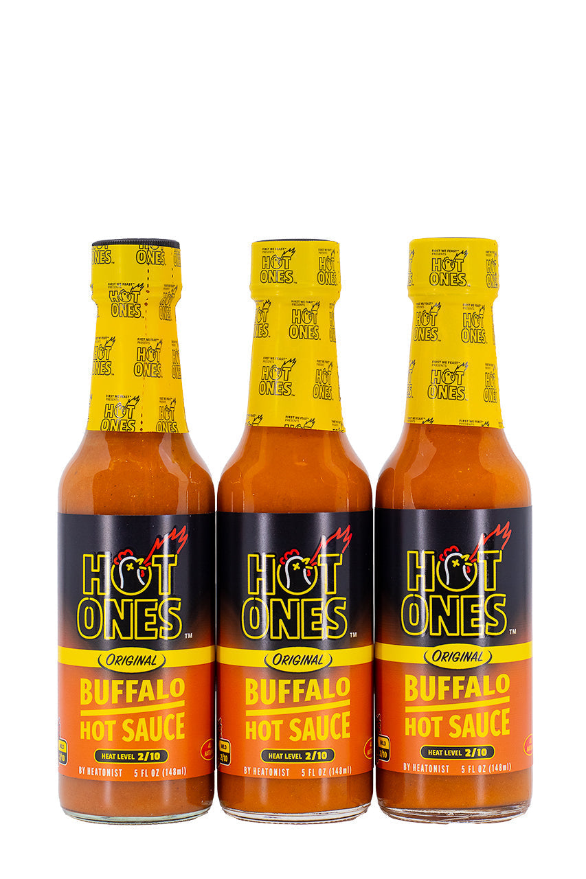 Buffalo Hot Sauce 3-Pack | Hot Ones Hot Sauce A5