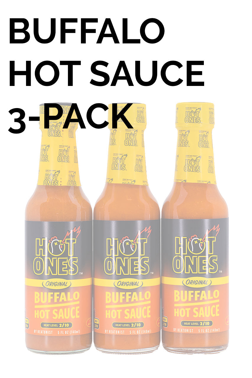 Buffalo Hot Sauce 3-Pack | Hot Ones Hot Sauce Q4