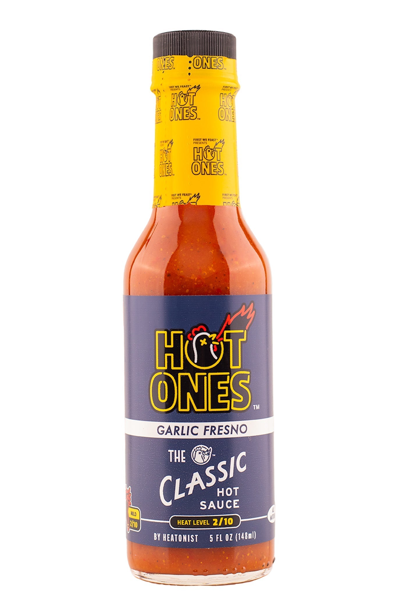 The Classic - Garlic Fresno Edition | Hot Ones Hot Sauce-C N7