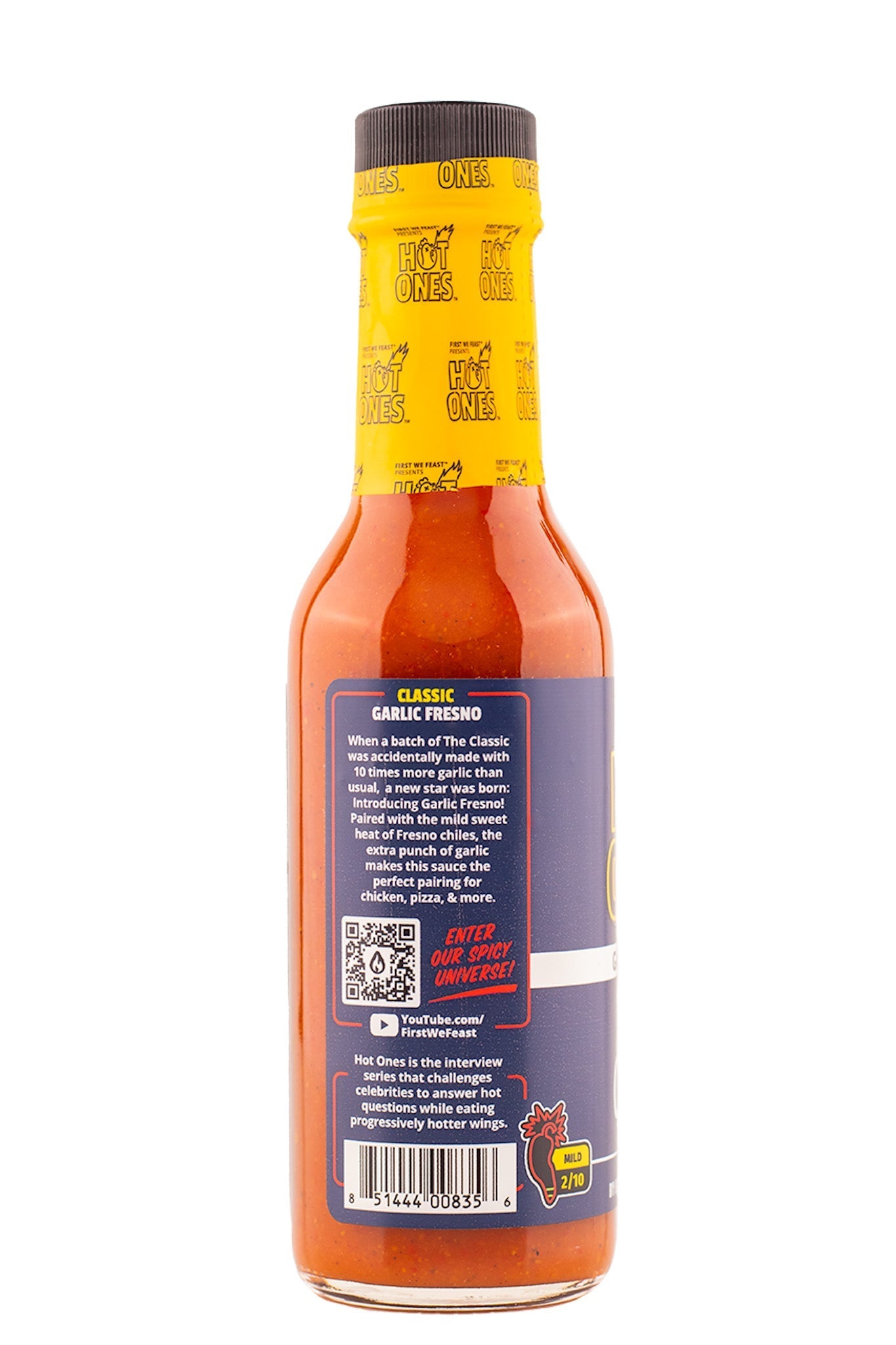 The Classic - Garlic Fresno Edition | Hot Ones Hot Sauce-C N7