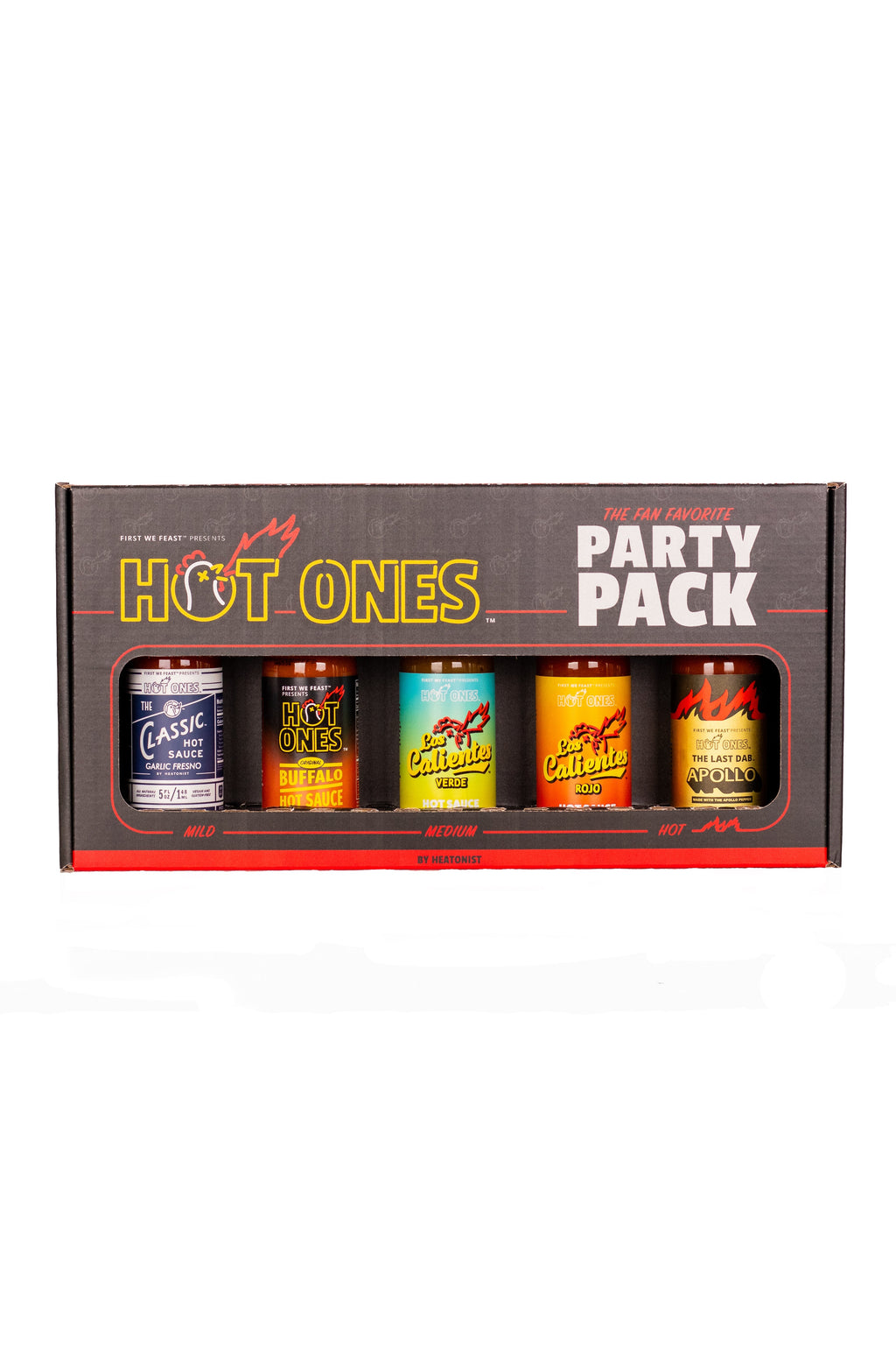 Fan Favorite Party Pack | Hot Ones Hot Sauce G0