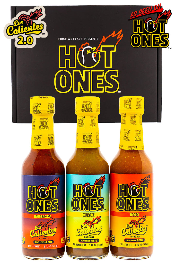 Los Calientes Trio Pack | Hot Ones Hot Sauce W8