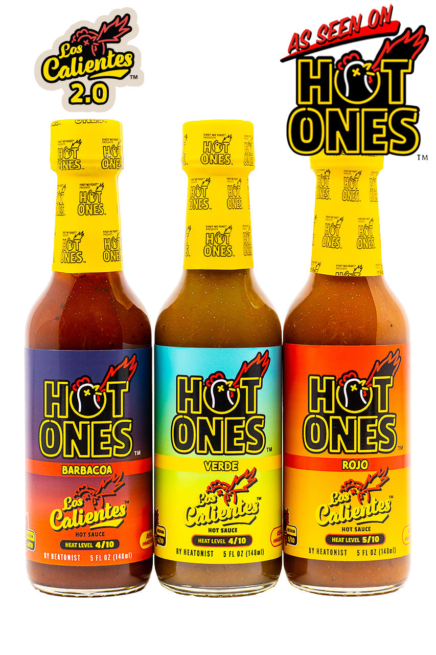 Los Calientes Trio Pack | Hot Ones Hot Sauce W8