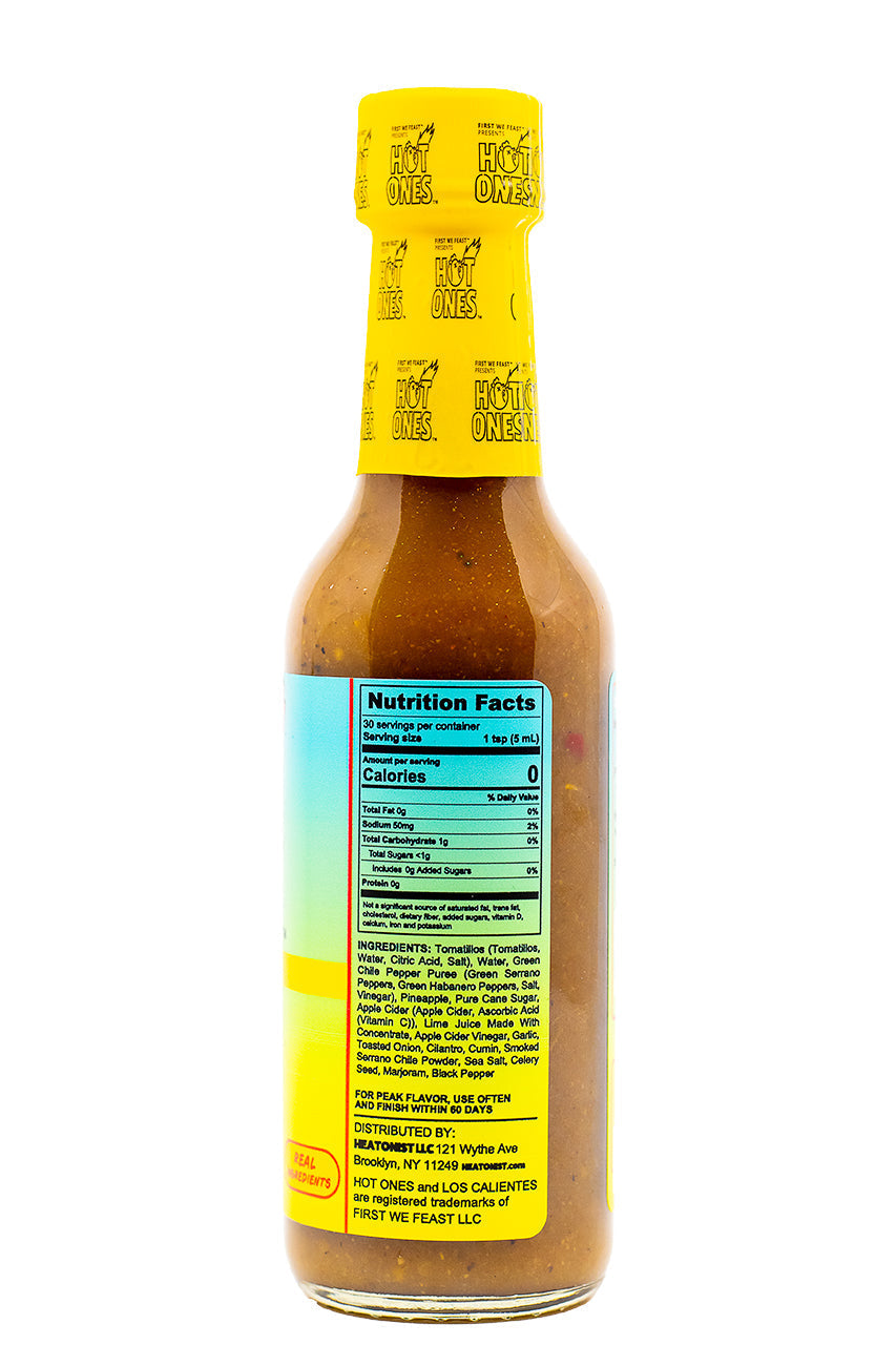 Los Calientes Verde | Hot Ones Hot Sauce B5