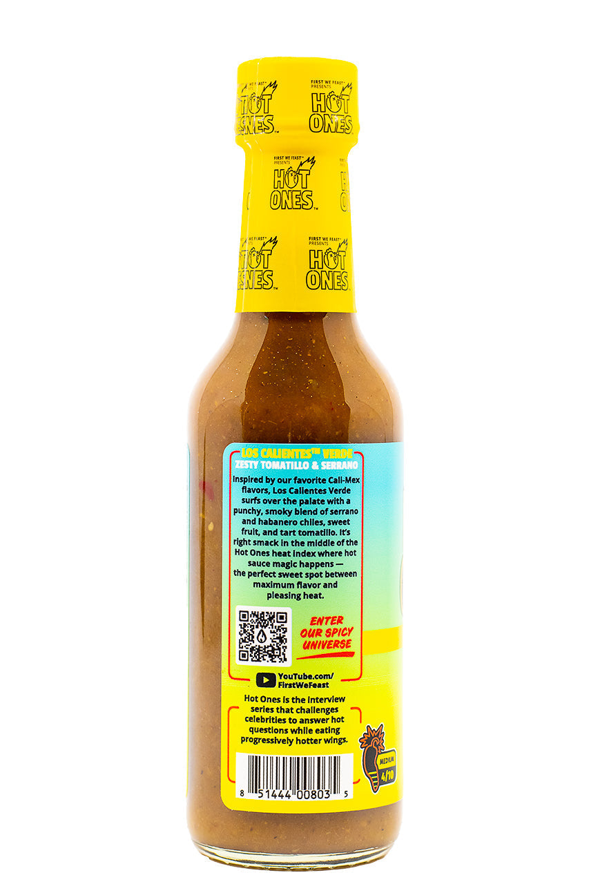 Los Calientes Verde | Hot Ones Hot Sauce C2
