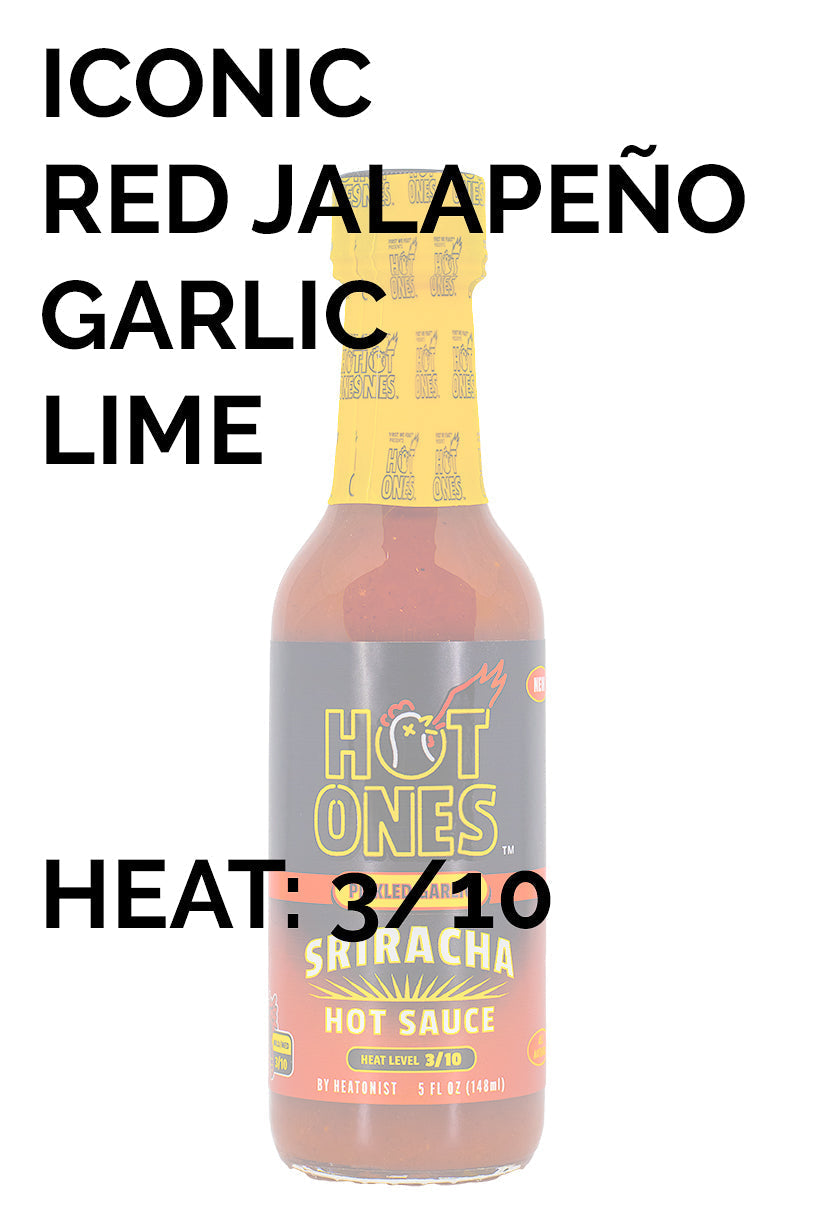 Pickled Garlic Sriracha | Hot Ones Hot Sauce L3