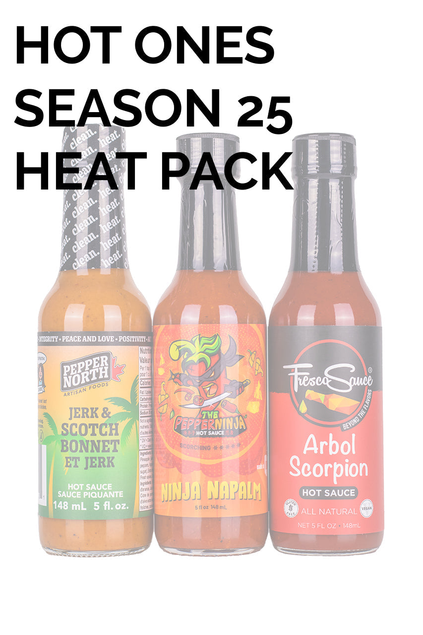 Hot Ones Hot Sauce Heat Pack - Season 25 T2