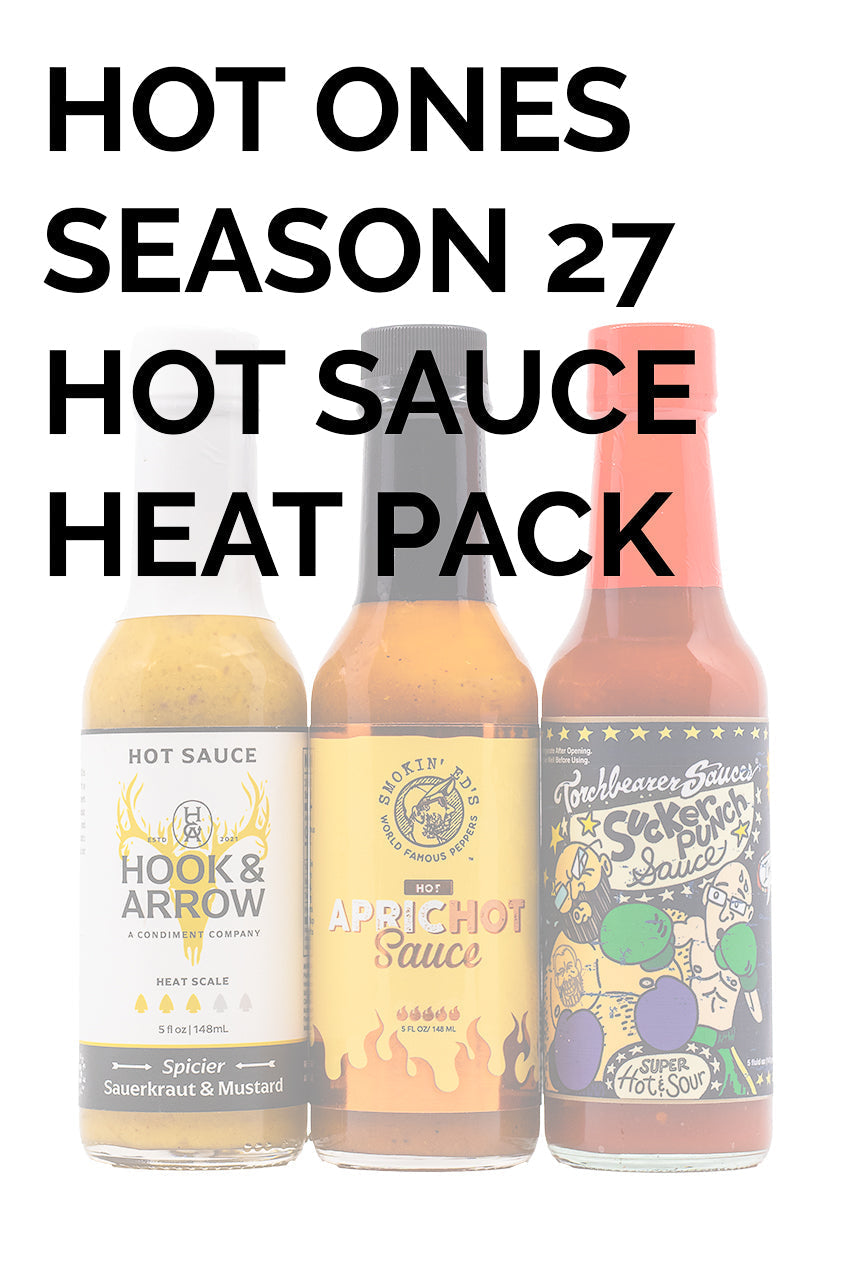 Hot Ones Hot Sauce Heat Pack - Season 27 Q9