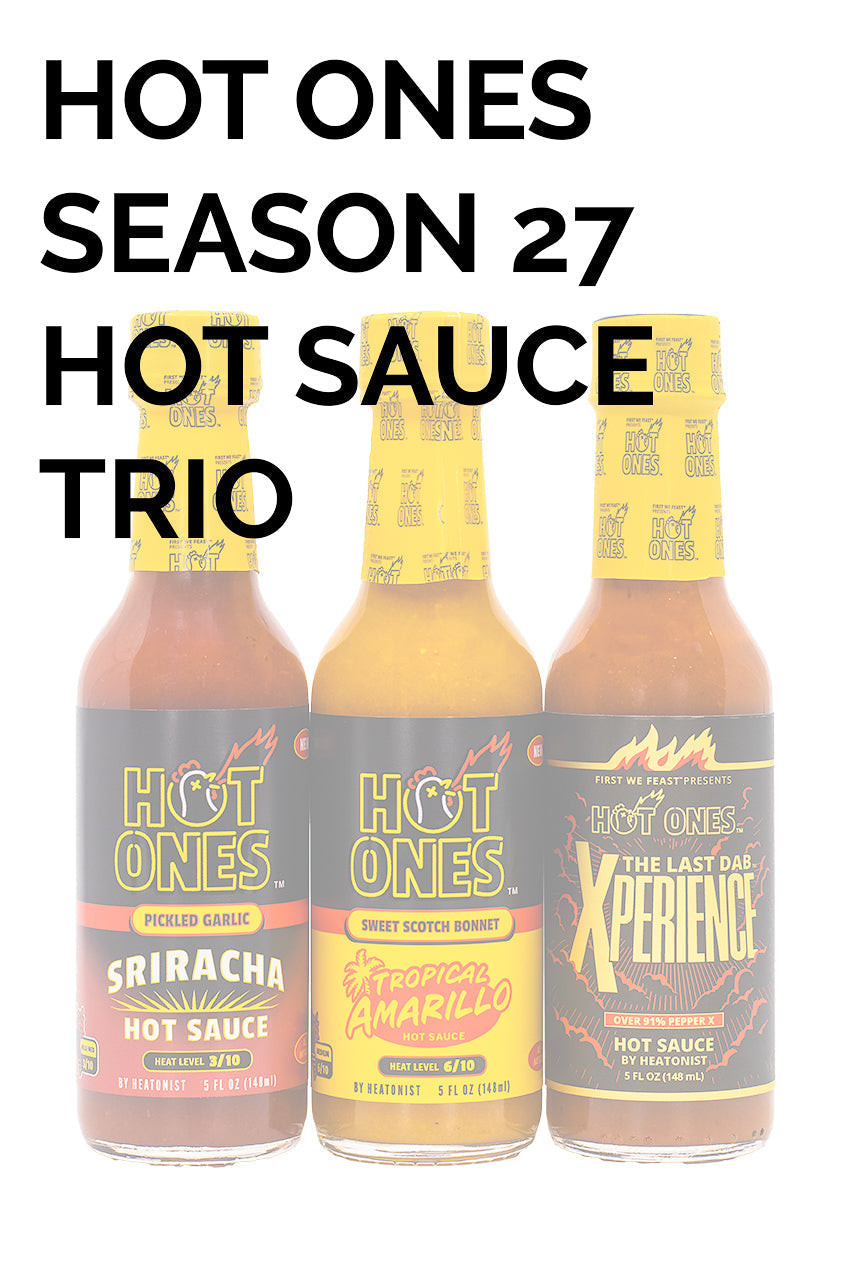 Hot Ones Hot Sauce Trio Pack - Season 27 C2