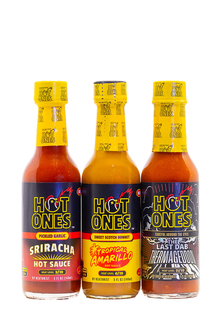 Hot Ones Hot Sauce Trio Pack - Season 28 I7
