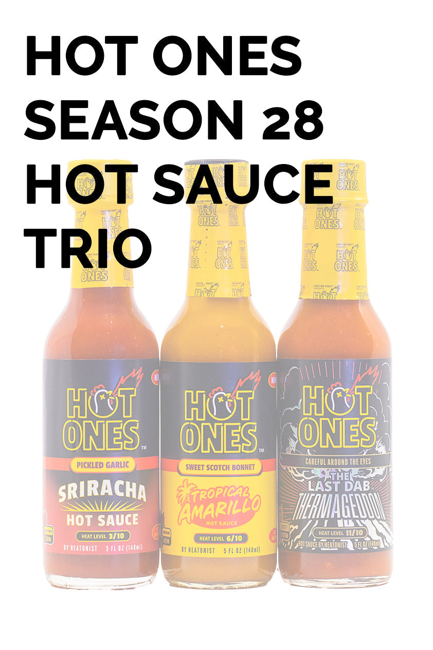 Hot Ones Hot Sauce Trio Pack - Season 28 I7