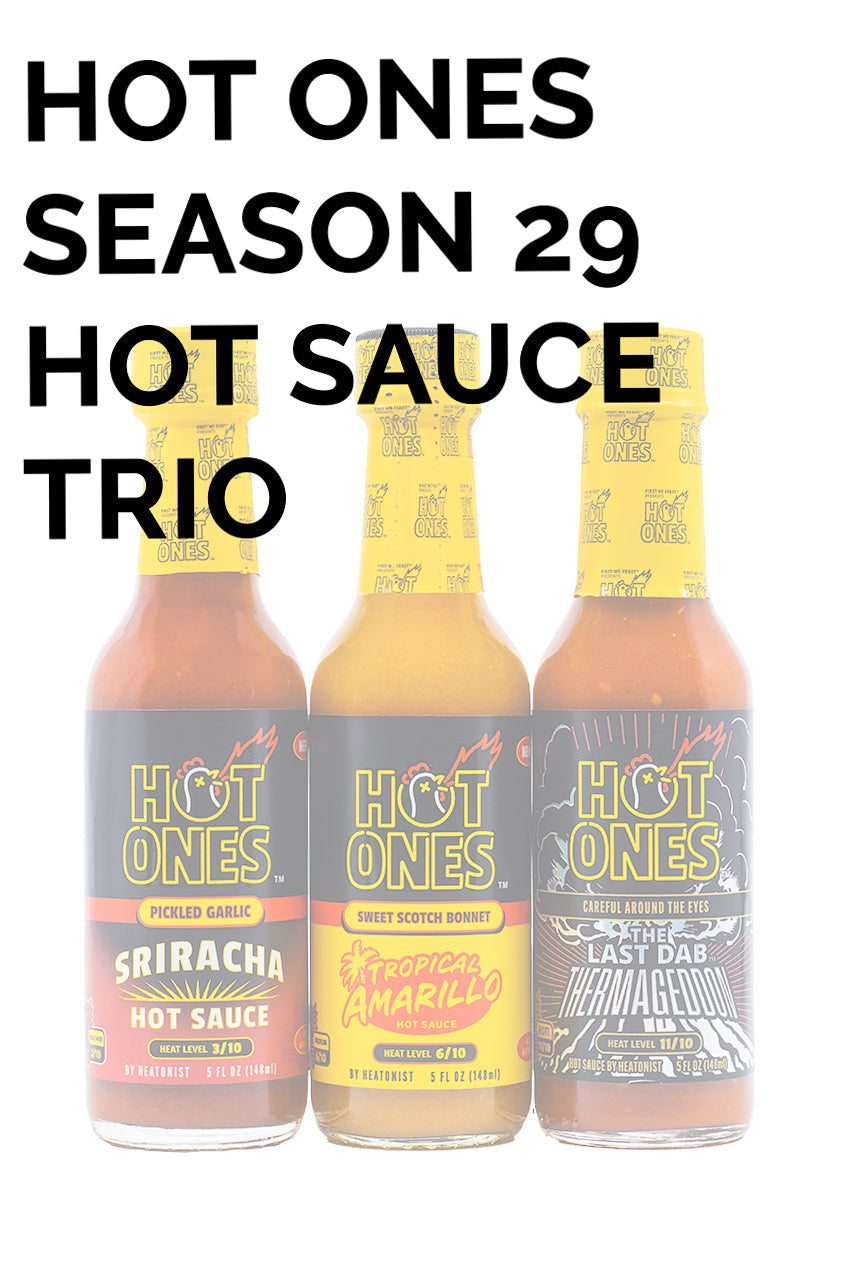 Hot Ones Hot Sauce Trio Pack - Season 29 B3