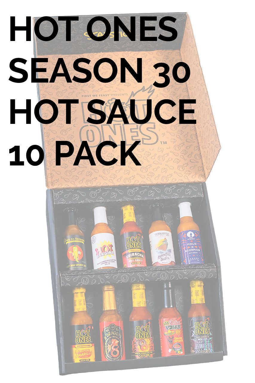 Hot Ones Hot Sauce 10 Pack - Season 30 Y3