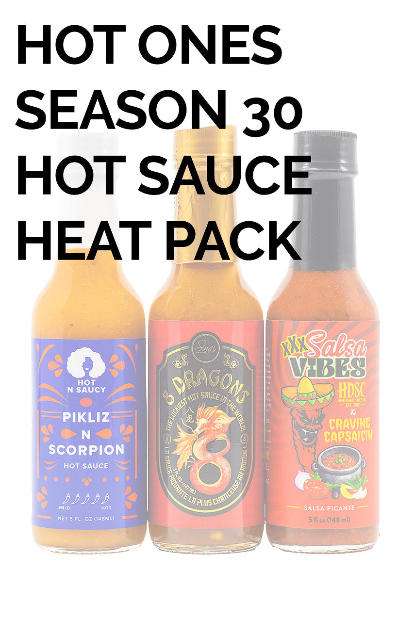 Hot Ones Hot Sauce Heat Pack - Season 30 K9