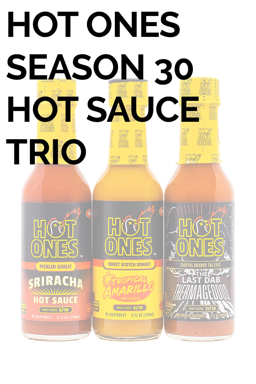 Hot Ones Hot Sauce Trio Pack - Season 30 N9