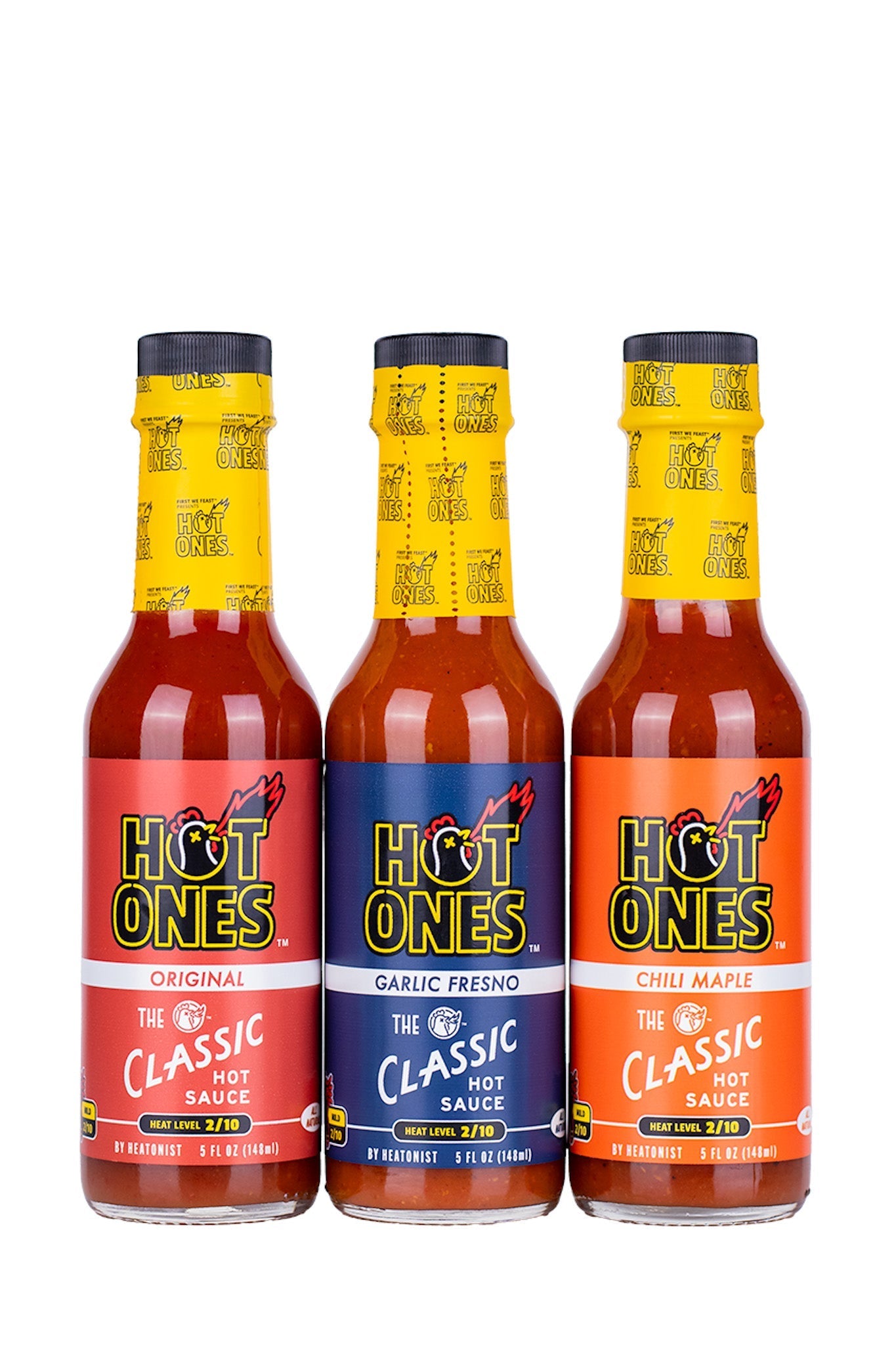 Hot Ones The Classic Trio | Hot Ones Hot Sauce G6