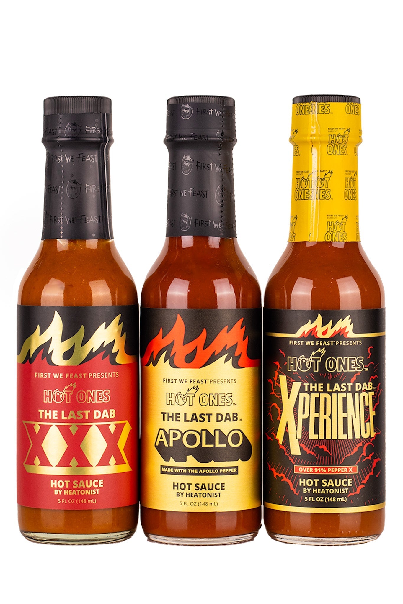 The Last Dab Trio Pack | Hot Ones Hot Sauce V2