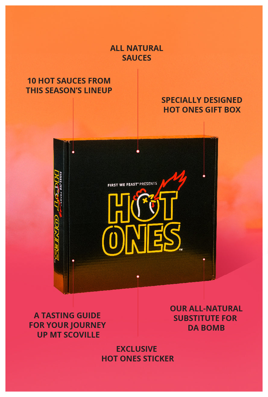 Hot Ones Hot Sauce 10 Pack - Season 25 O1