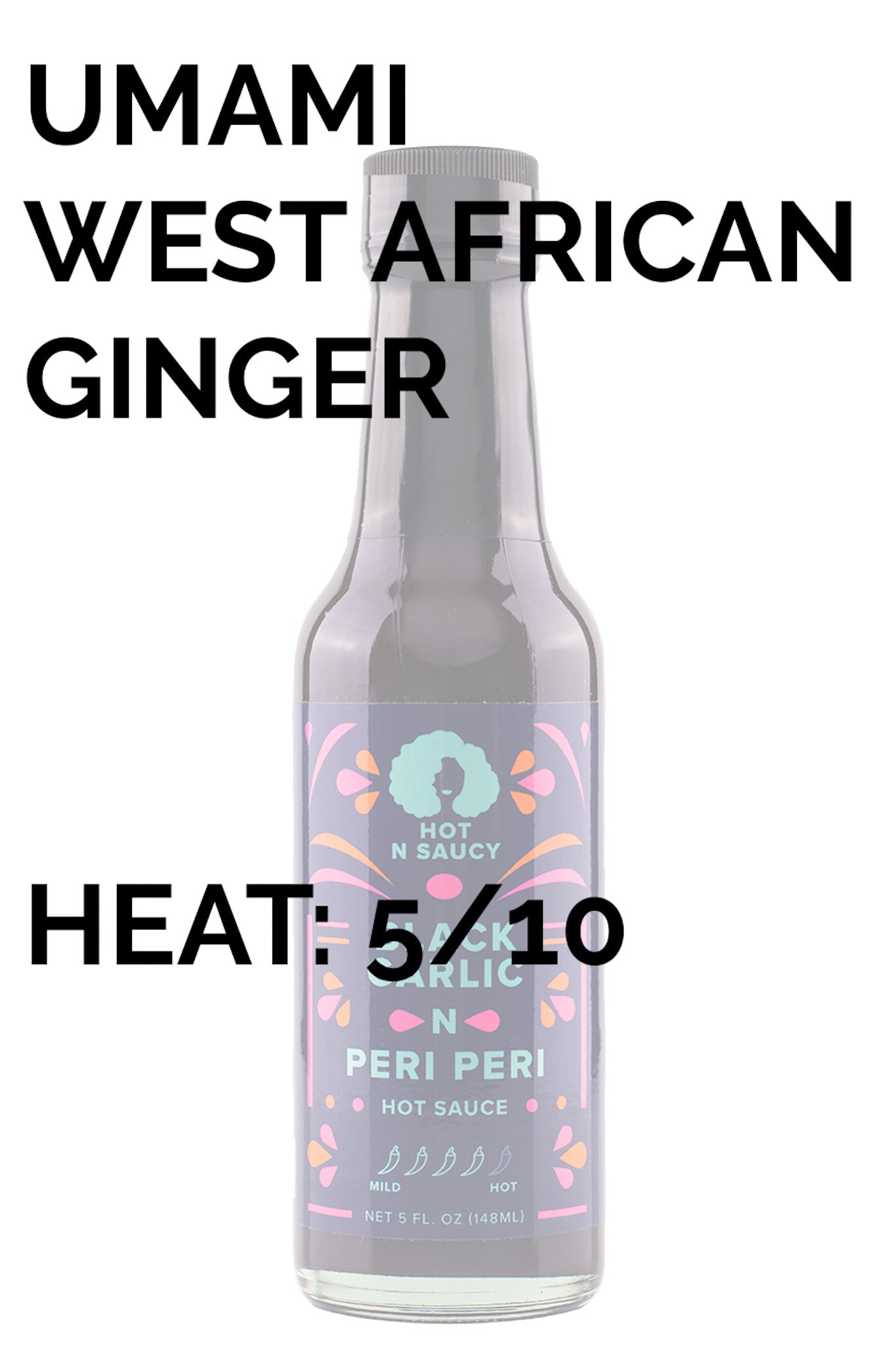 Black Garlic n Peri Peri Hot Sauce | Hot N Saucy V9