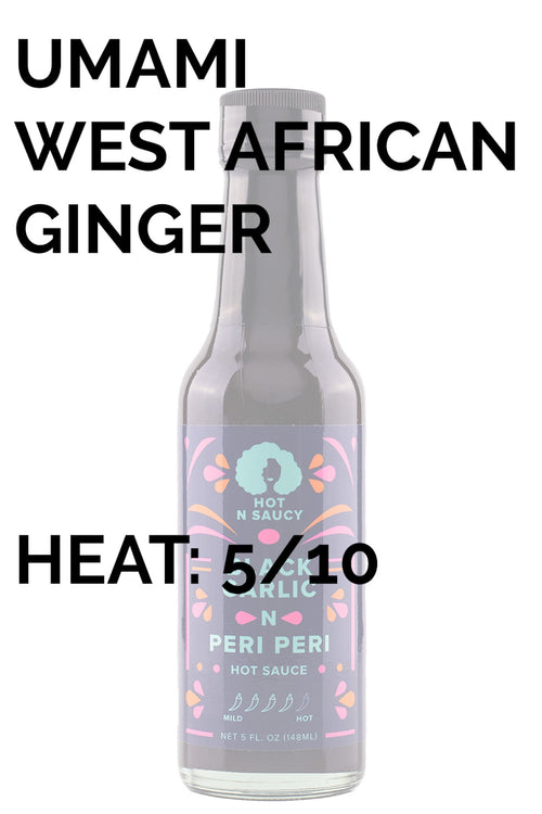 Black Garlic n Peri Peri Hot Sauce | Hot N Saucy V9