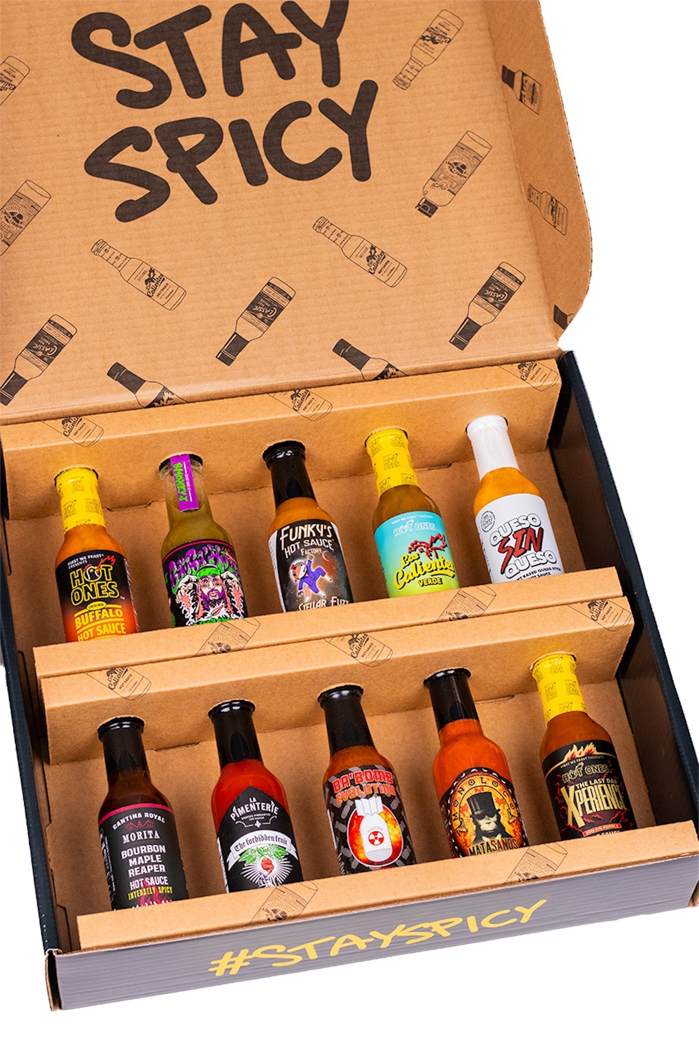 Hot Ones Hot Sauce 10 Pack - Season 23 M7