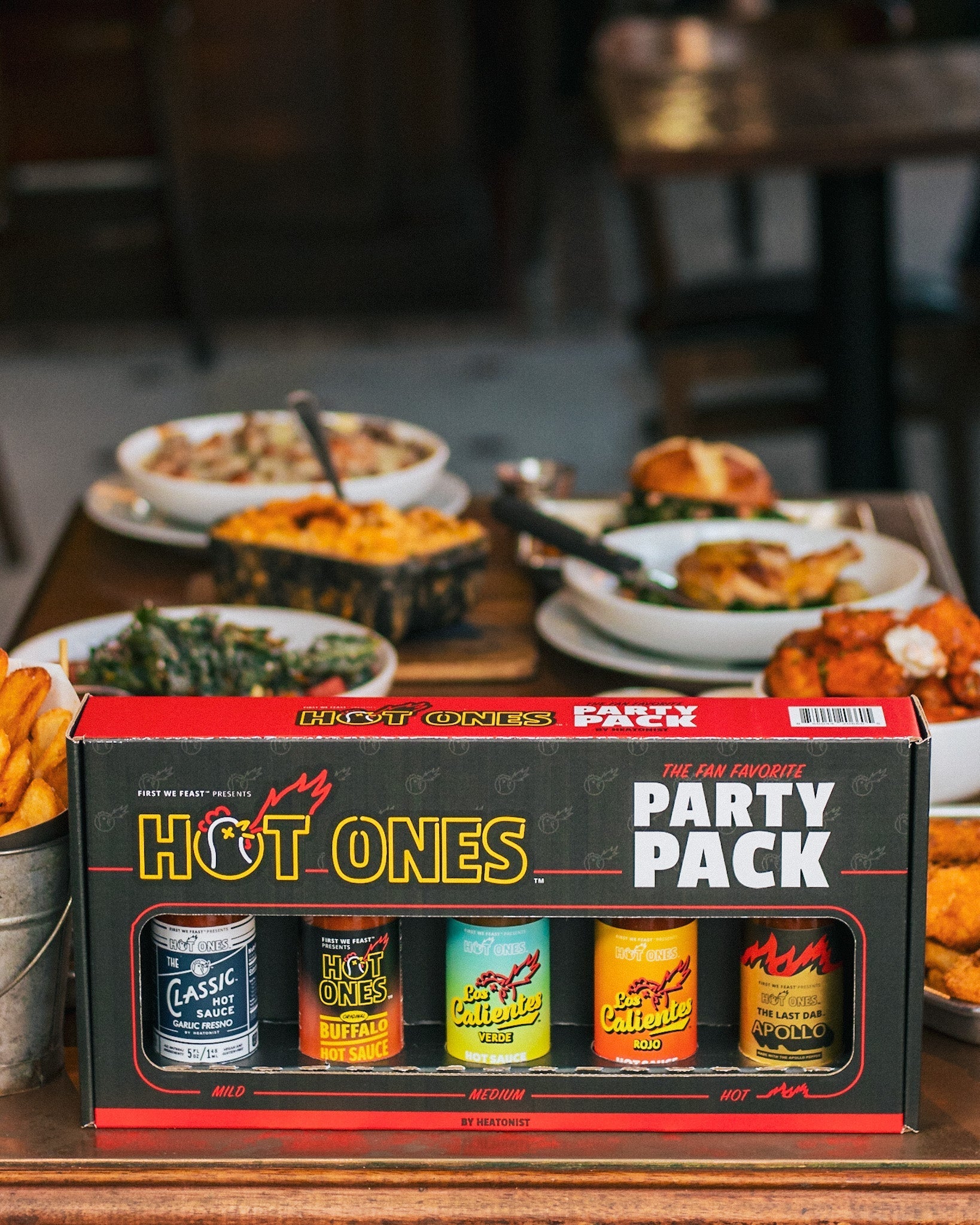 Fan Favorite Party Pack | Hot Ones Hot Sauce G0