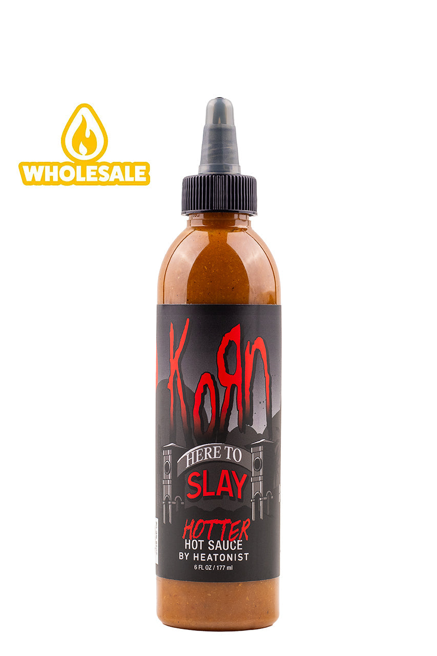 Here to Slay Hot Sauce - Hotter Edition | Korn -C J6