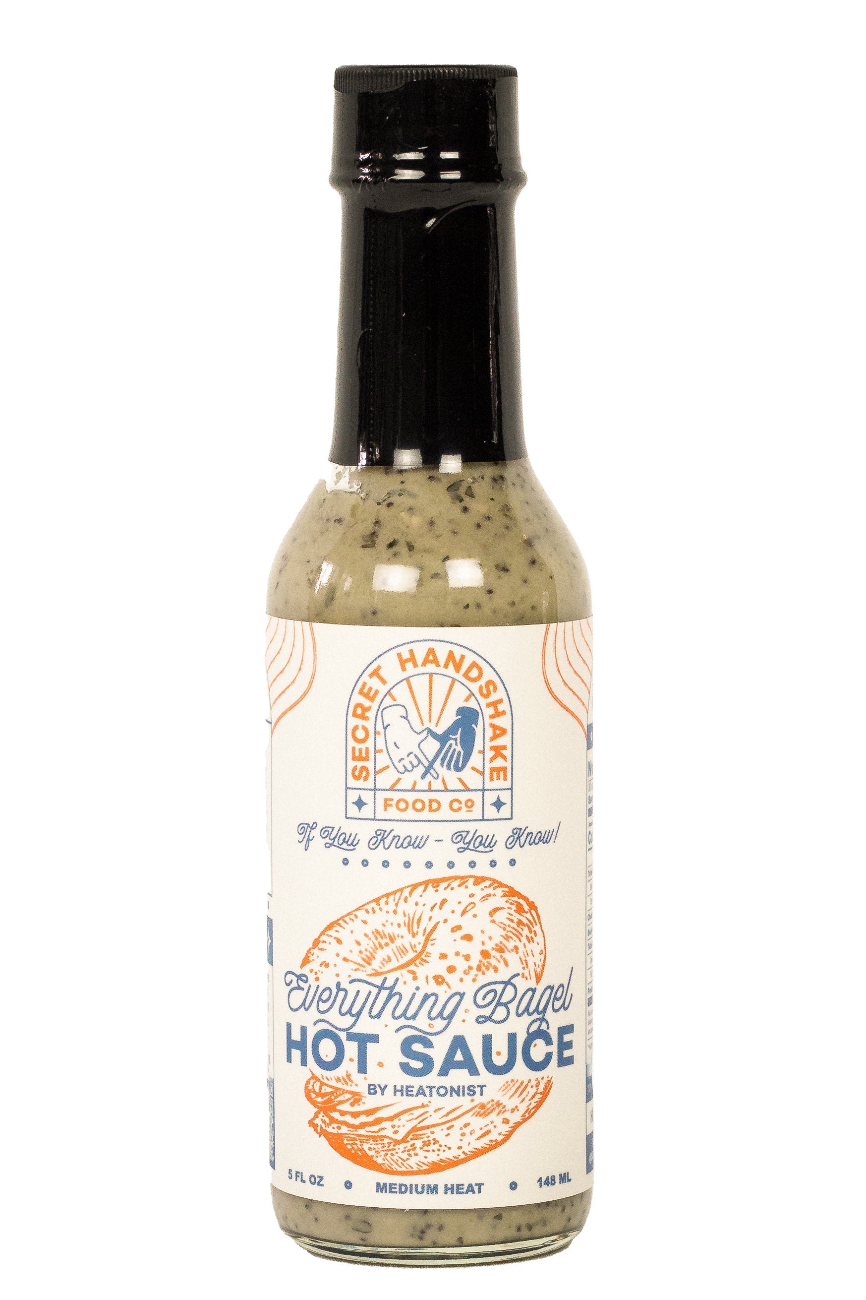 Everything Bagel Hot Sauce | Secret Handshake Food Co H4