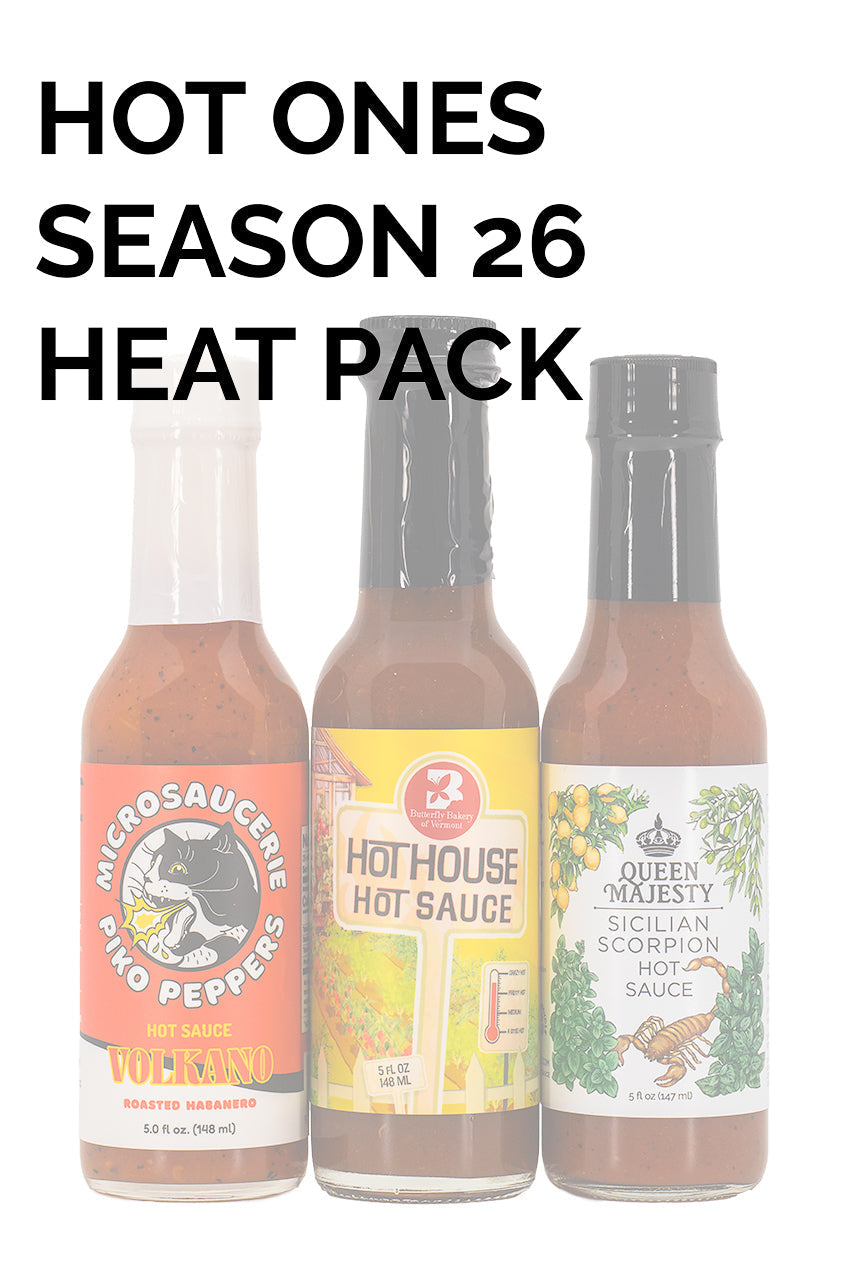 Hot Ones Hot Sauce Heat Pack - Season 26 B2