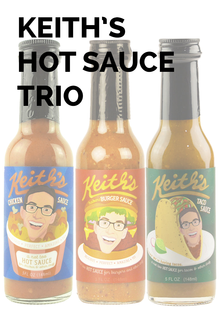 Keith's Hot Sauce Trio Pack H2