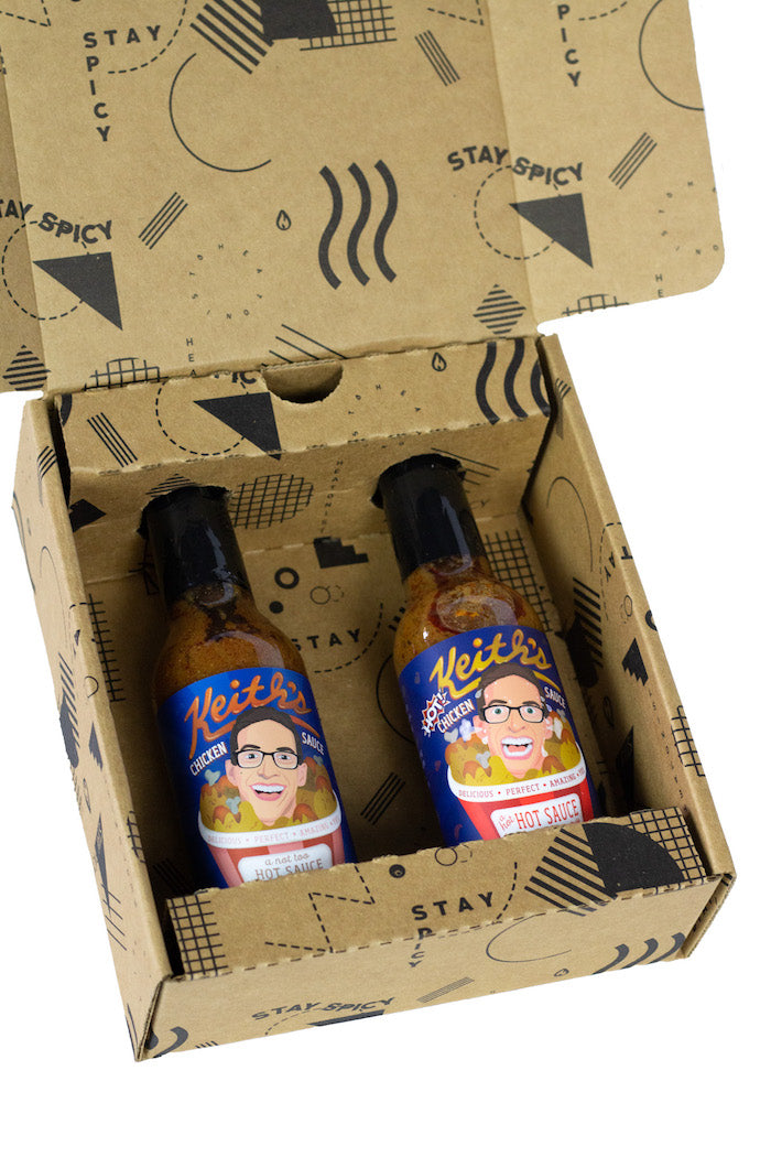 Keith's Chicken Sauce Hot Sauce Duo Pack | Keith's C9