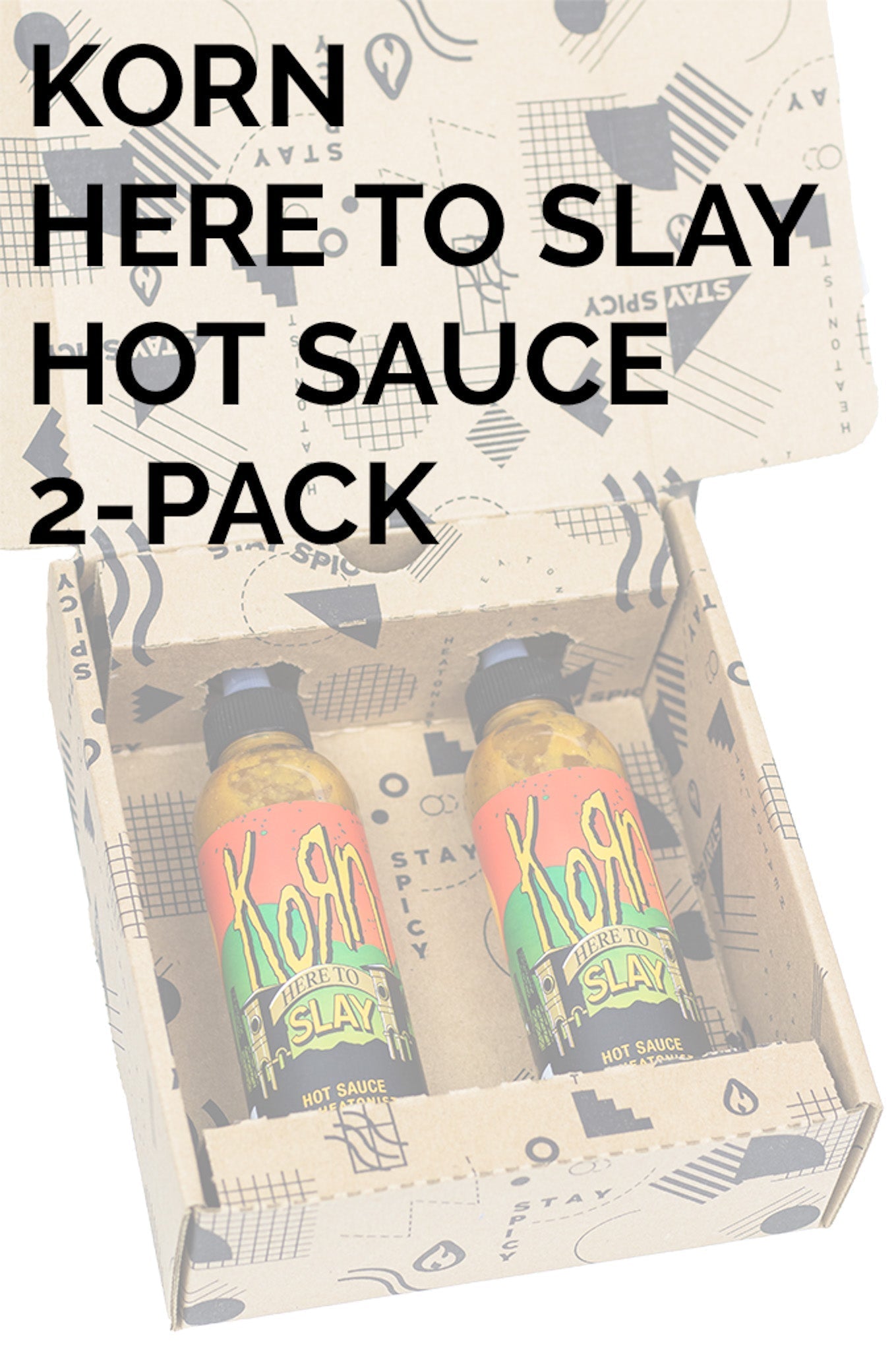 Here to Slay Hot Sauce 2 Pack | Korn M4