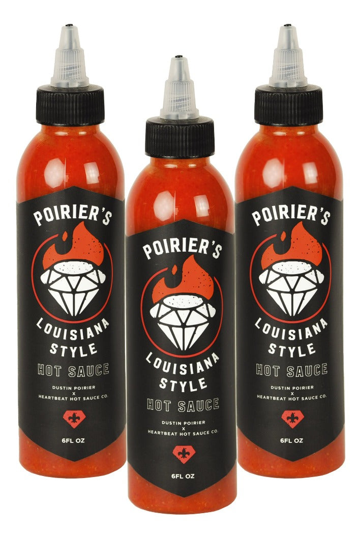 Dustin Poirier Hot Sauce 3 Pack | HEATONIST T7