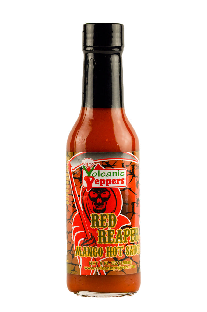Red Reaper Mango Hot Sauce | Volcanic Peppers L7