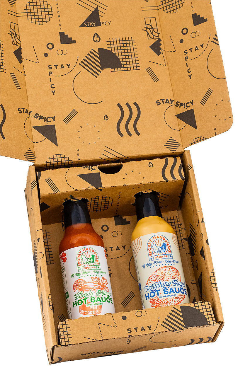 Secret Handshake Hot Sauce Duo Pack B4
