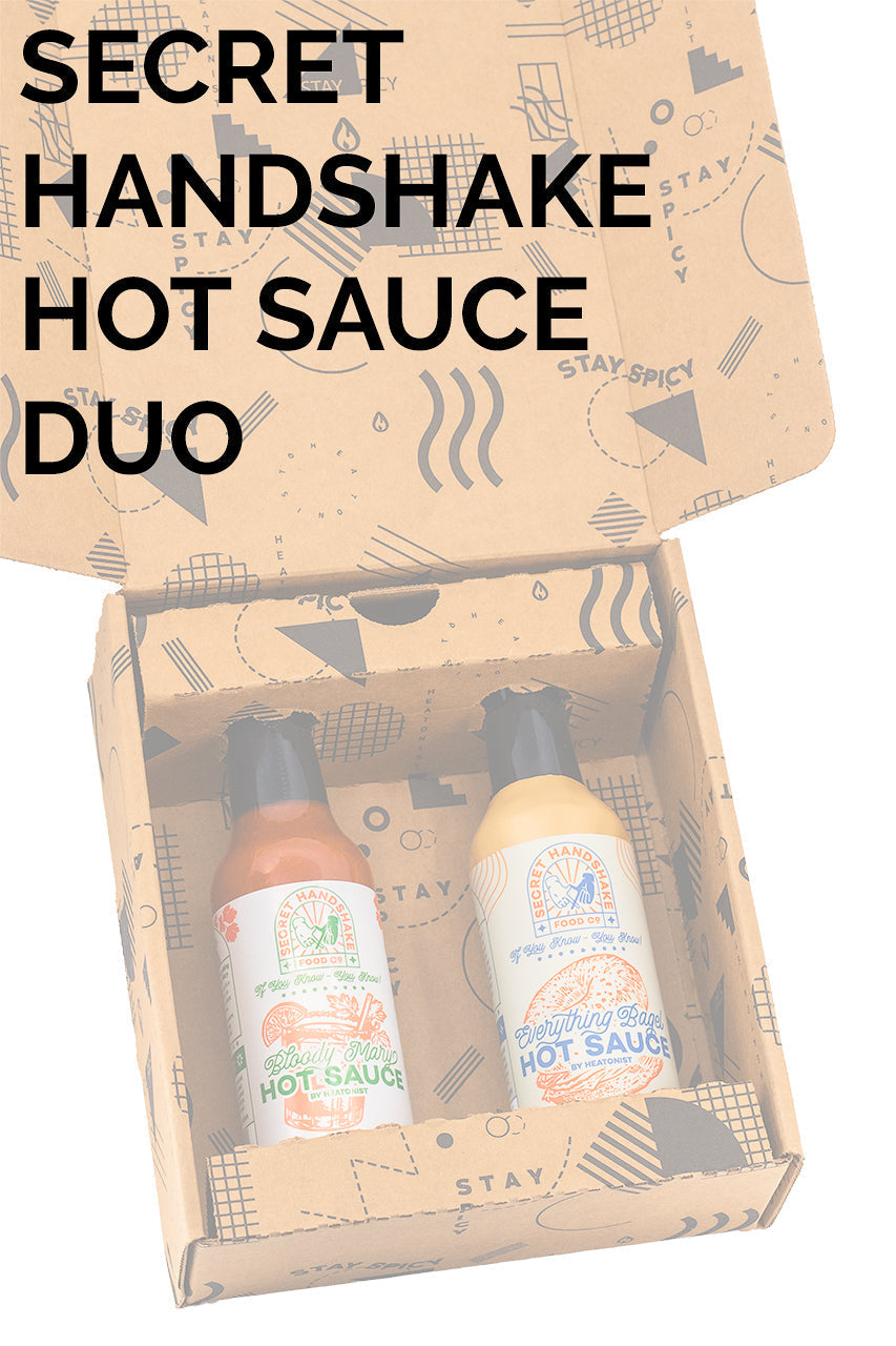 Secret Handshake Hot Sauce Duo Pack B4